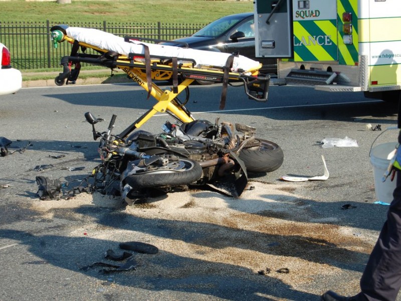 Motorcyclist Critically Injured In Wreck | Fredericksburg, VA Patch