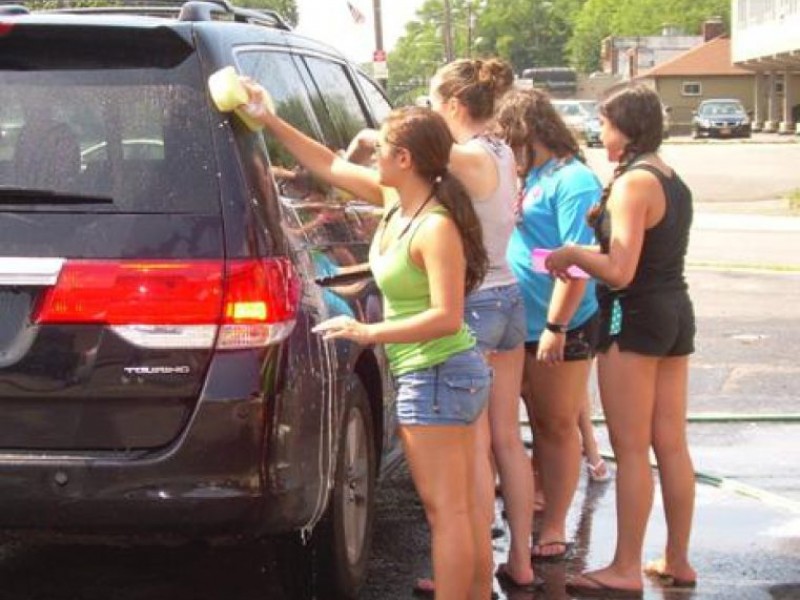 Wantagh Dance Team Holds Fundraising Car Wash Wantagh, NY Patch