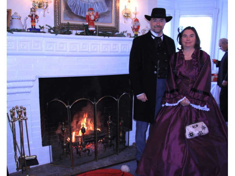 Burke Historical Society Celebrates Christmas at the Silas Burke House