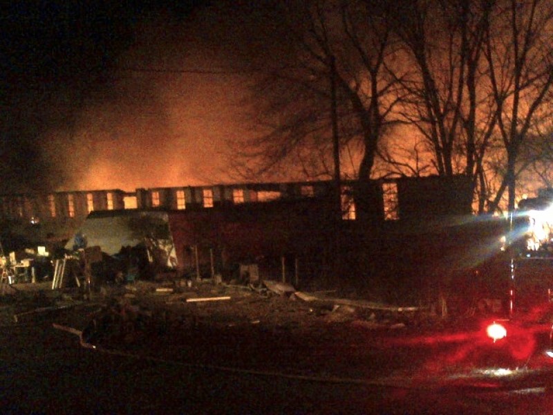 Old Tannery Warehouse Destroyed in Massive Fire Buford, GA Patch