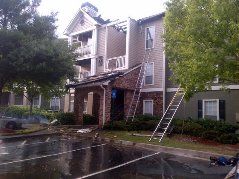 Apartment Fire on 3rdFloor Balcony Damages 21