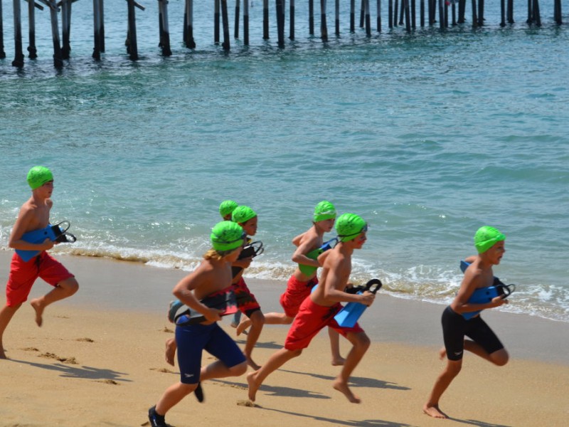 Newport Beach Junior Lifeguards Take On the Monster Mile Newport