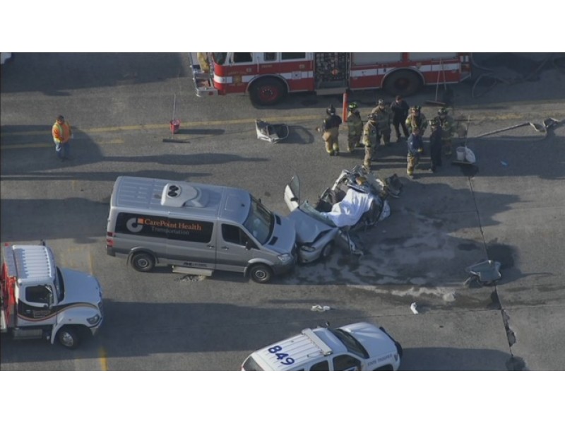 NJ Turnpike Crash In Jersey City: 2 Dead, Multiple ...