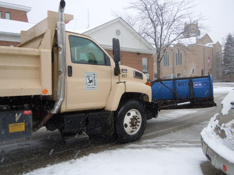 village gets 6 to 7 inches of snow deerfield il patch deerfield public works