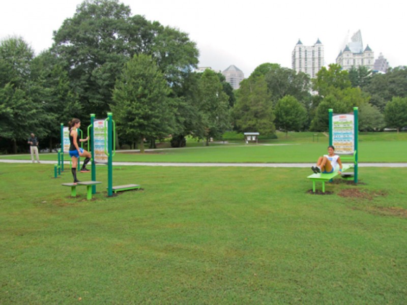 Piedmont Park Receives Financial Donation, New Fitness