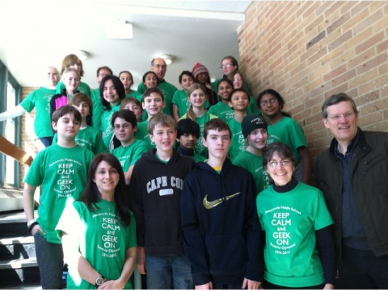 Pleasantville Middle School Science Olympiad Team, from Best "Newbie