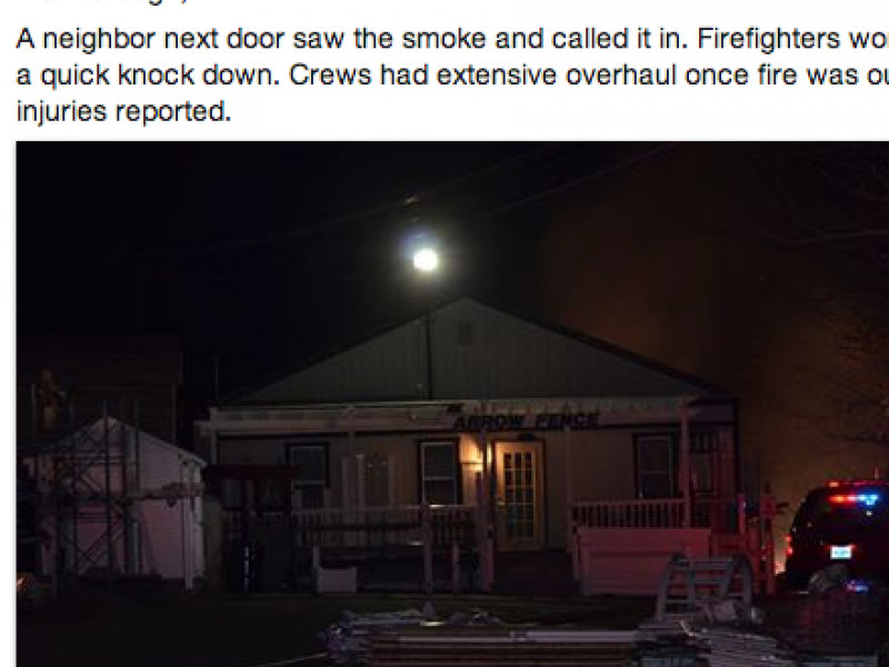 Updated Resident Alerted Marlborough To Fire At Arrow Fencing Updated Resident Alerted Marlborough To Fire At Arrow Fencing Company