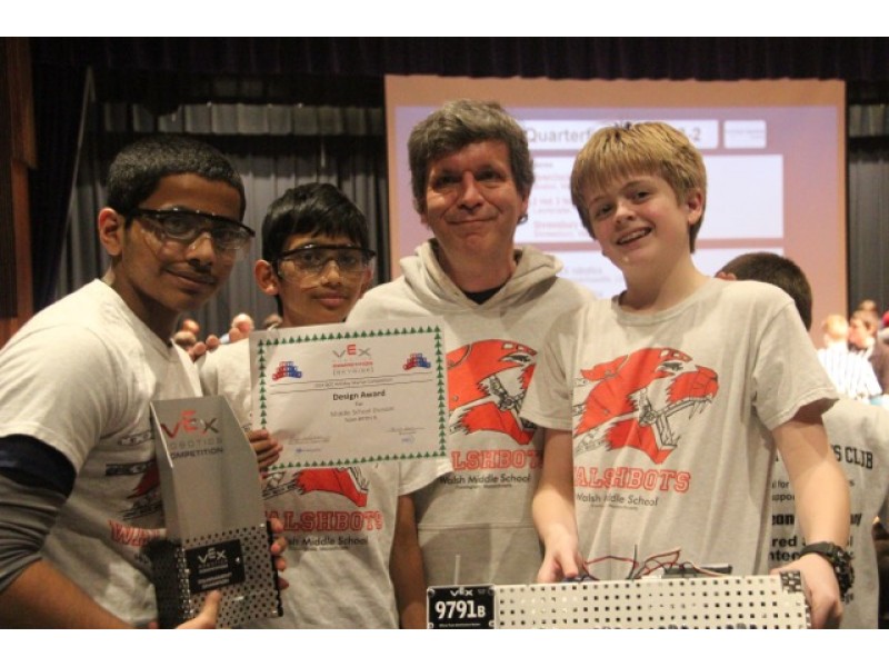 UPDATED: Walsh Students Tournament Champions at Robotics Competition ...