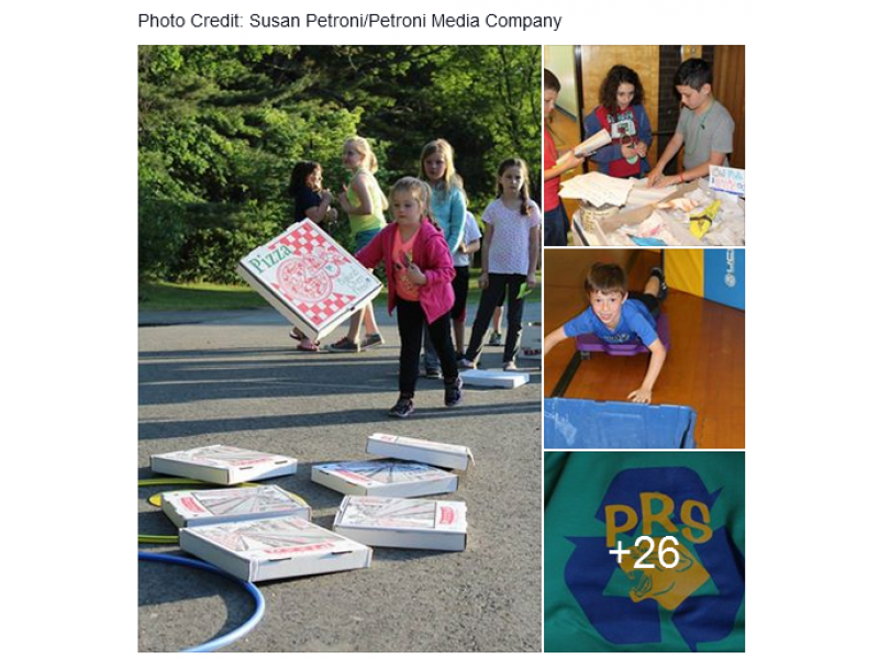 SLIDESHOW: Pizza Box Toss, Recycling Obstacle Course, and Crafts | Framingham, MA Patch