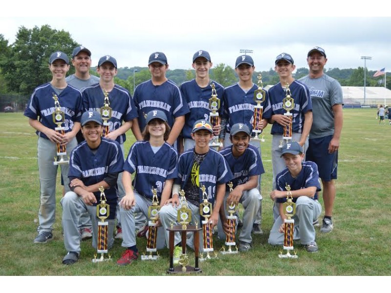 Framingham's U13 Travel Baseball Captures Championship Framingham, MA Patch