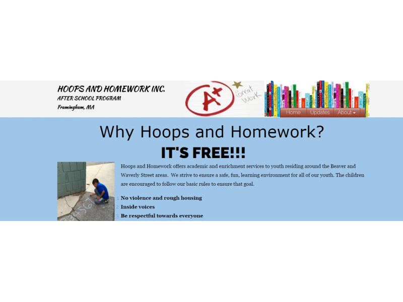 hoops and homework inc