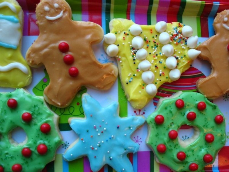 12 Days of Christmas Sugar Cookies With Cream Cheese Frosting Bryn