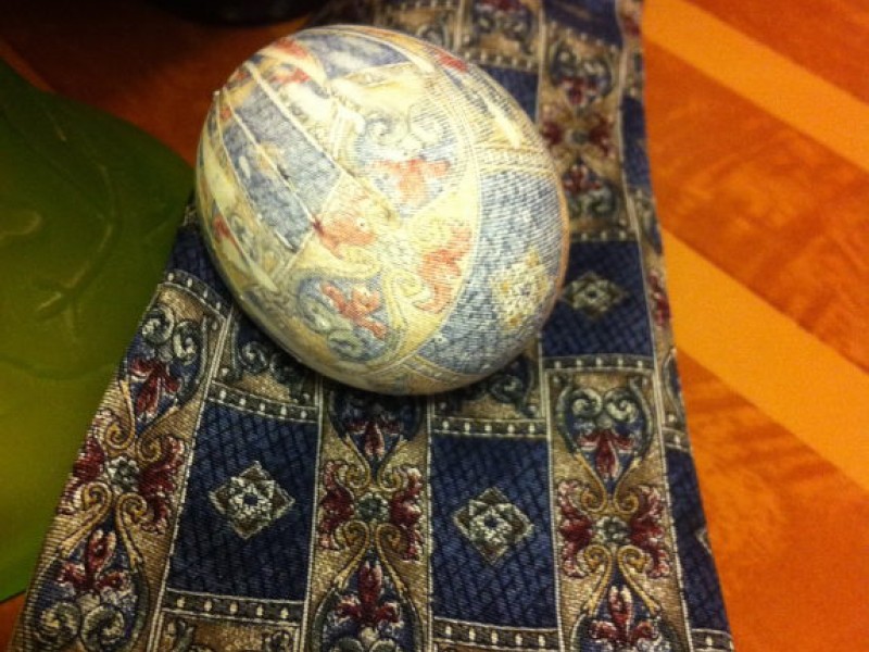 How to 'Tie Dye' Easter Eggs Using Silk Ties Woodbury, CT Patch