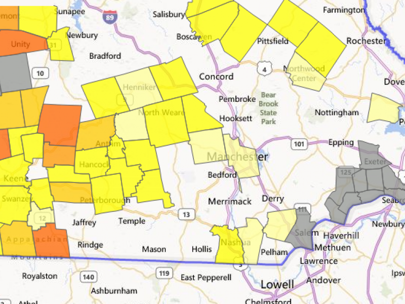 Does PSNH offer maps of its outages?