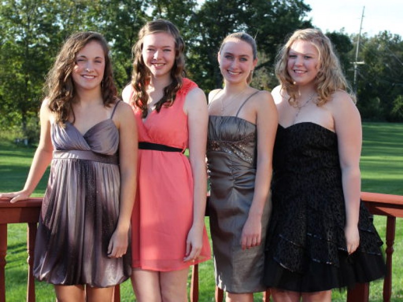 Striking A Pose — Pictures A Tradition Of Homecoming Dance Hartland