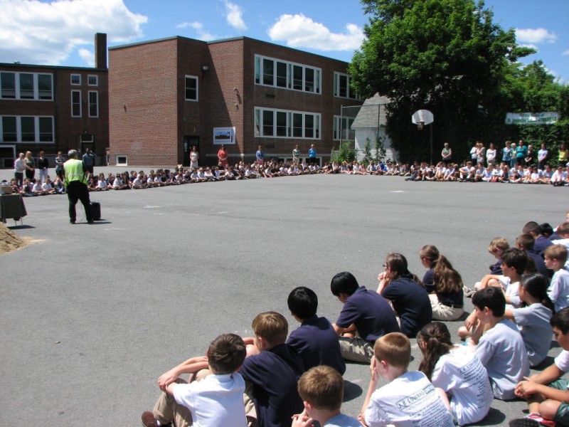 St Augustine School Begins Gym Expansion Andover Ma Patch