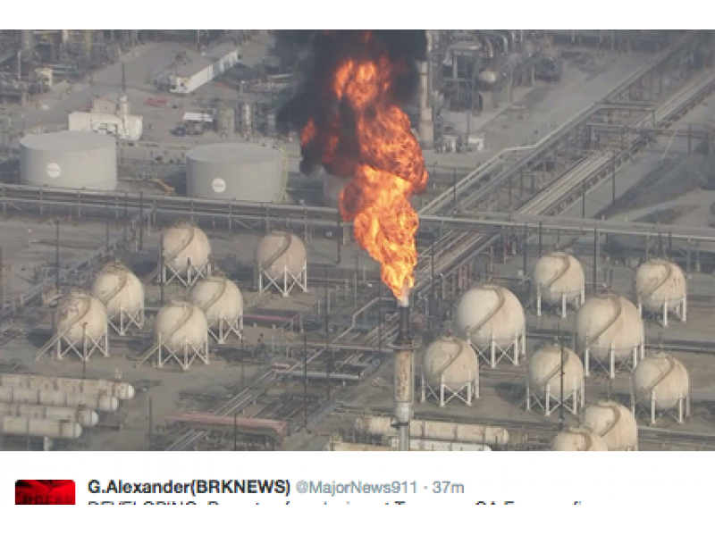 ExxonMobil Refinery Explosion Injures Two, Rains Ash Upon Neighborhood ...