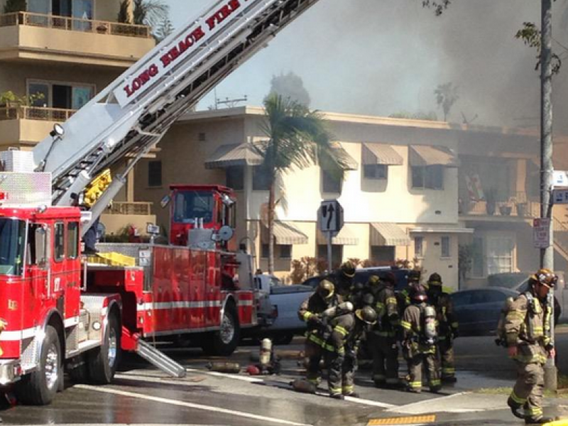 Long Beach Home Destroyed in Fire Long Beach, CA Patch