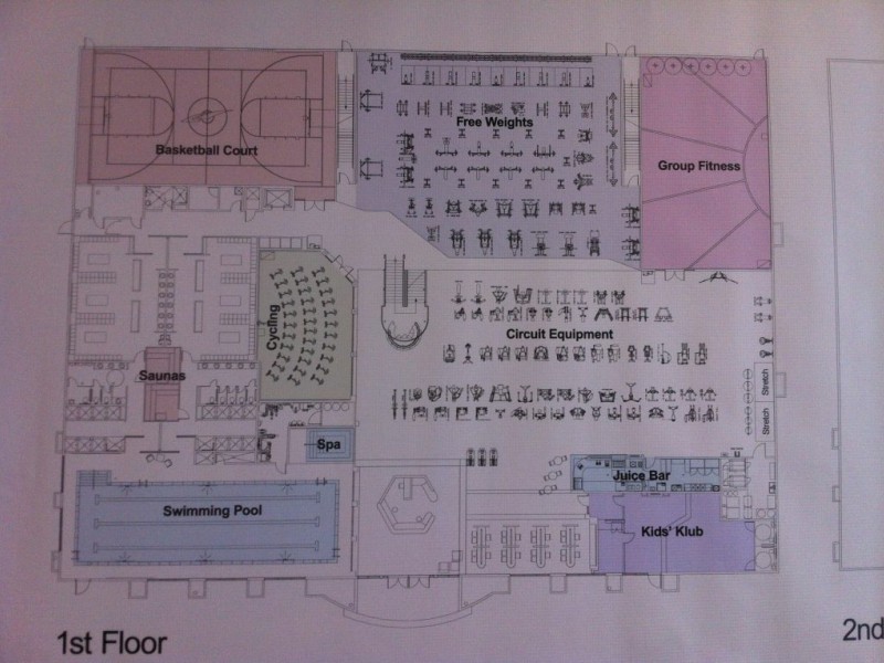 38 000 Square Foot L A Fitness Under Construction At Panola And 38 000 Square Foot L A Fitness Under Construction At Panola And Covington 0
