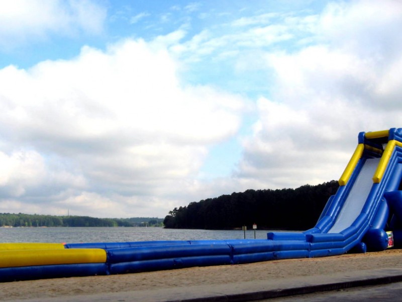 Weekender Acworth Beach Opening Day Inflatable Water Slide Weekender Acworth Beach Opening Day Inflatable Water Slide Ga Patch
