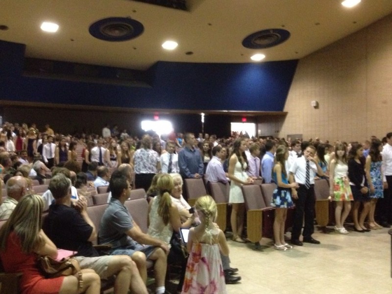 Berner Middle School Inducts 276 to Junior National Honor Society