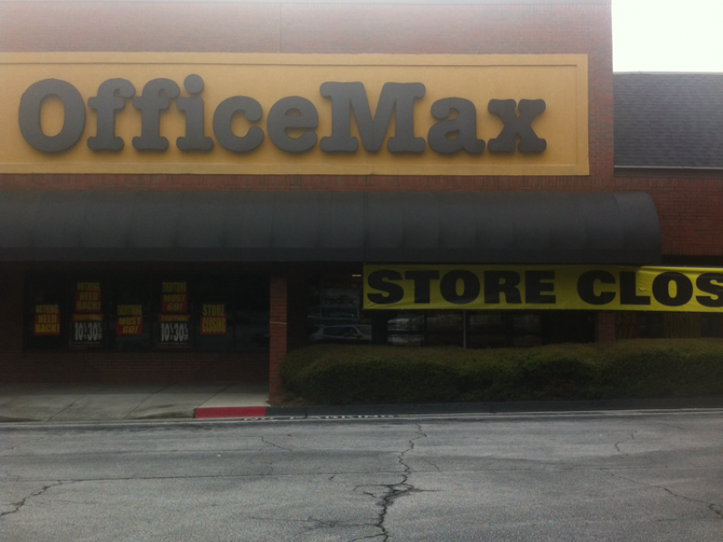 OfficeMax Closing In Loehmann s Plaza North Druid Hills GA Patch