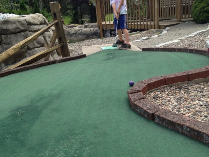 Gone Fishin' Sunday is Last Day at Olde Sawmill Mini Golf Course