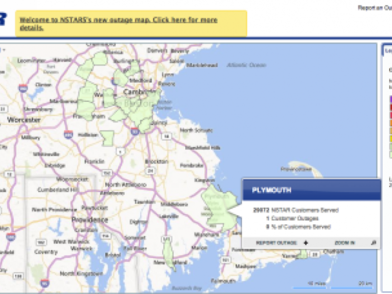 Nstar Outage Map