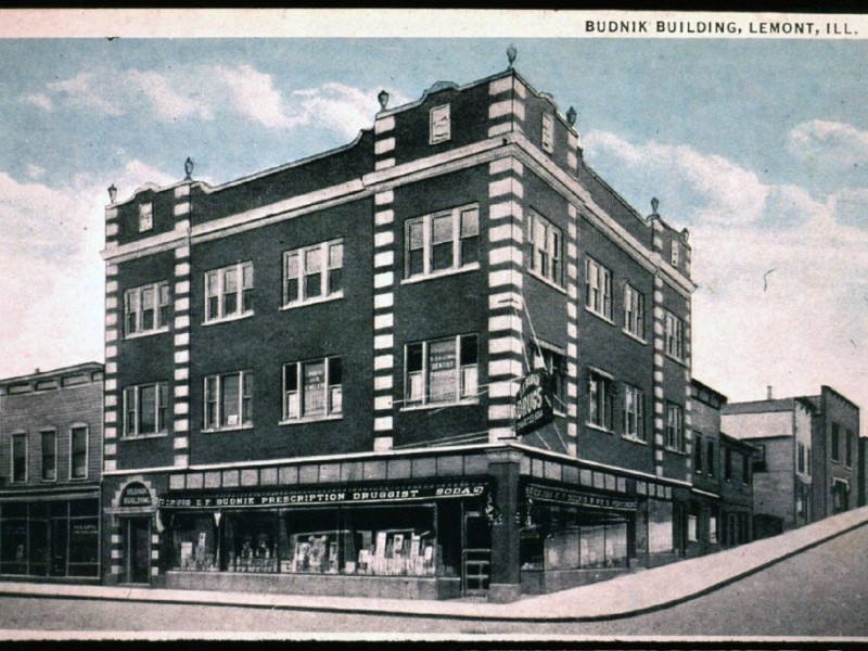 From the Archives Budnik Building a Centerpiece of Downtown Lemont