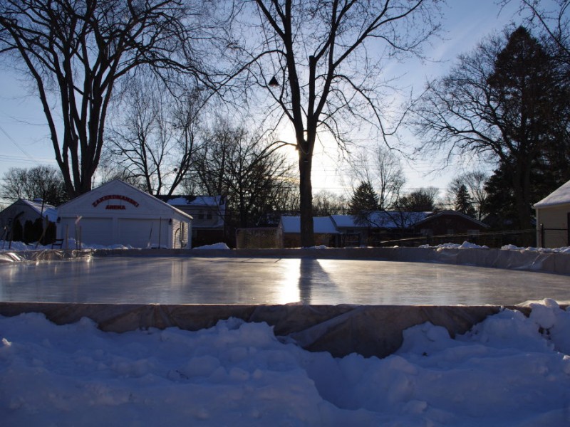 Homemade Ice Rinks Make Winter Memorable Royal Oak, MI Patch