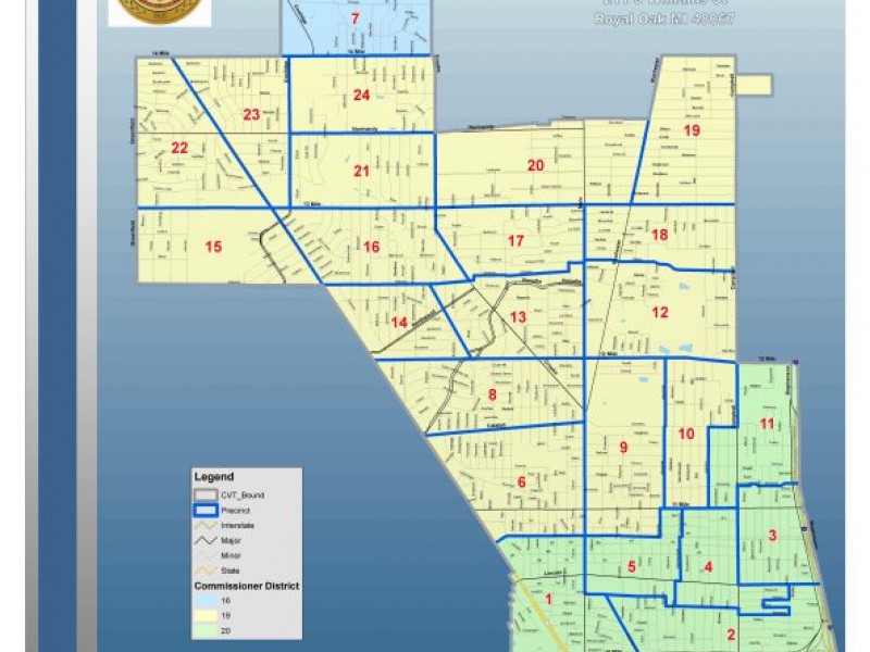 Updated Voting Precincts and Districts Online Royal Oak, MI Patch