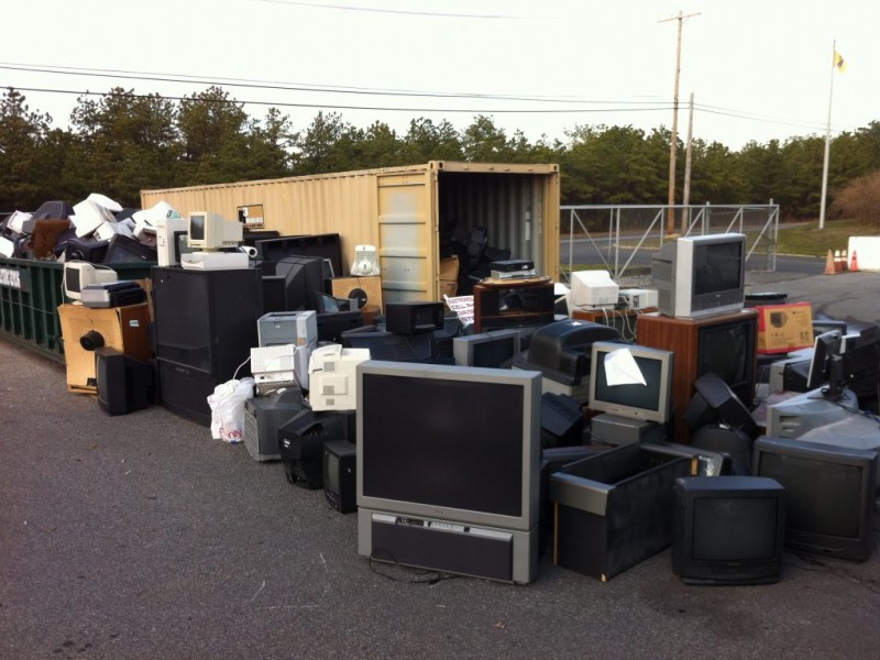 Brick's EWaste Piles Up at Recycling Center Brick, NJ Patch