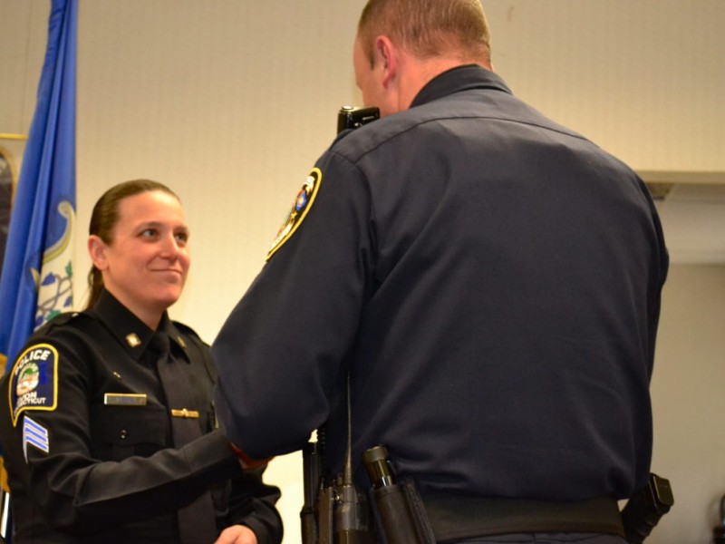Avon Police Department Promotes Schmalberger and Petkis Avon, CT Patch
