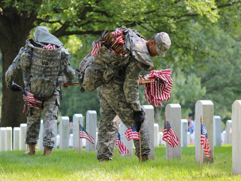 GALLERY: Arlington National Cemetery Prepares for Memorial Day ...