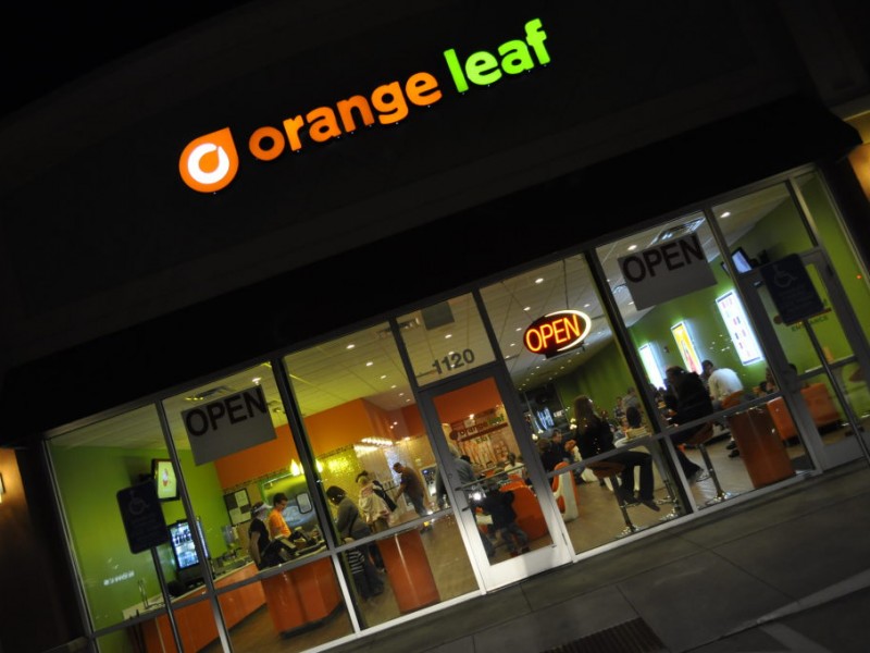 Orange Leaf Treats the LateNight Crowds in West Des Moines, Urbandale
