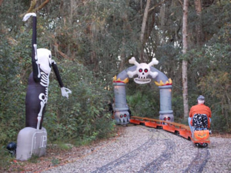 Your Last Chance to Ride the Halloween Trains at Crews Lake Park is