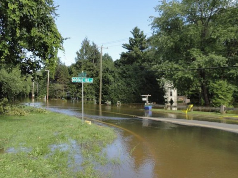 Surveying the Flood Waters in Simsbury | Simsbury, CT Patch