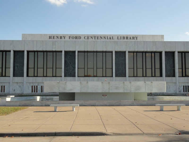 Future Of Dearborn's Henry Ford Centennial Library Fountain Uncertain ...