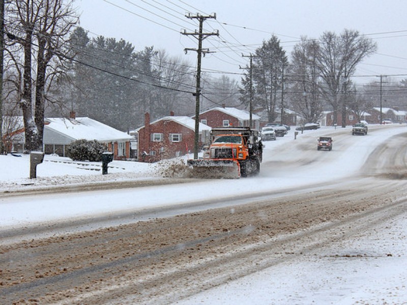VDOT 400 Trucks Staged to Treat Roads Early Wednesday in Northern