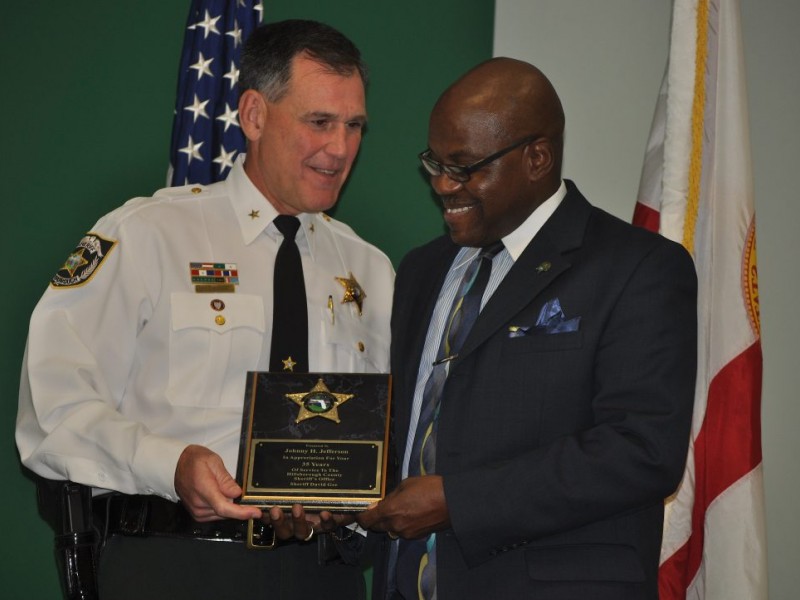 Hillsborough County Sheriff's Office Recognizes Longevity, Retirees (Q4 ...