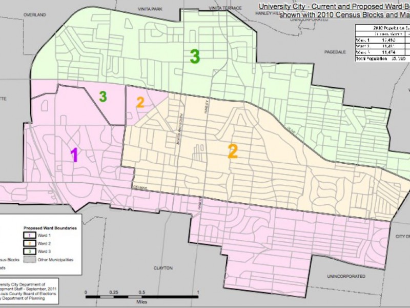 University City Ward Map