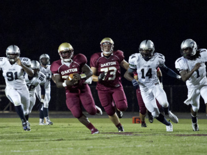 Oakton High School Unveils New Turf Tonight at Oakton/Madison Bowl Game
