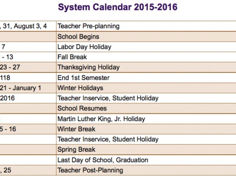 25 Unique Bartow County School Calendar Free Design