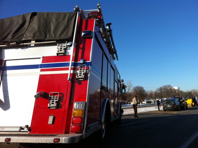 Photos: Car, MnDOT Truck Crash on Hwy. 65 | Fridley, MN Patch