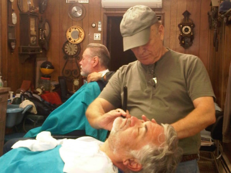Vintage Barber Shops Attract Seniors to Toddlers | Long ...
