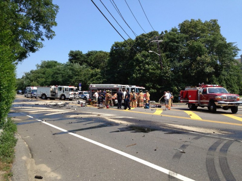 County Road 39 Reopens After 2Vehicle Accident Southampton, NY Patch