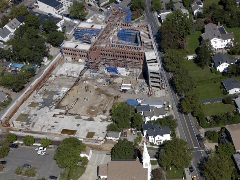 Bulova Condo Project Progresses in Sag Harbor [AERIAL PHOTOS