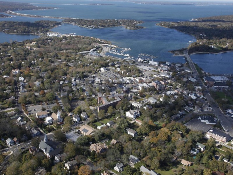Bulova Condo Project Progresses in Sag Harbor [AERIAL PHOTOS