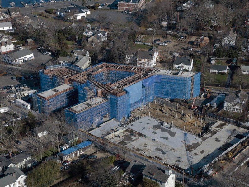Bulova Condo Project Progresses in Sag Harbor [AERIAL PHOTOS