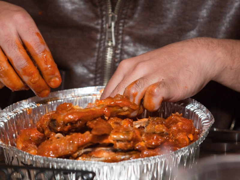 Buffalo Wing Eating Competition Today at Tito's Summit, NJ Patch